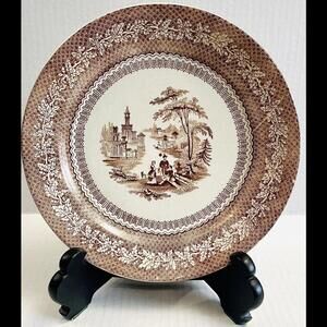 ❤️SOLD❤️Vintage Plate England Marked April 30, 1845 8 1/2 Inches